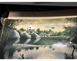 Original Art unframed (vintage)