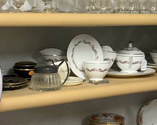 Assorted China Sets 50% off & Stemware Sets