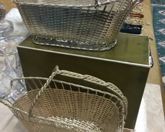 2 Christofle wine servers