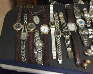 Assorted watches make great bracelets