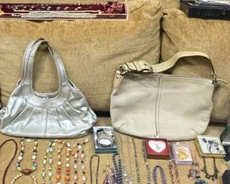 Designer bags & vintage jewelry (have a huge amount)