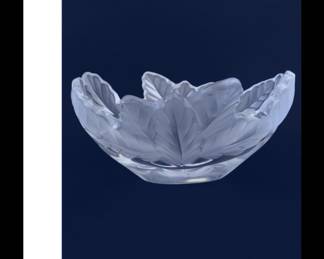 Lalique vintage leaf bowl 50% off obo.