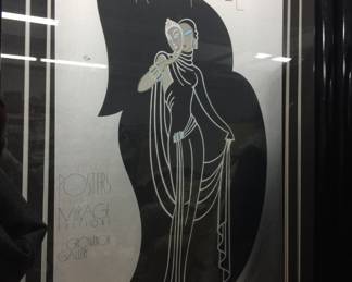 Erte vintage poster set