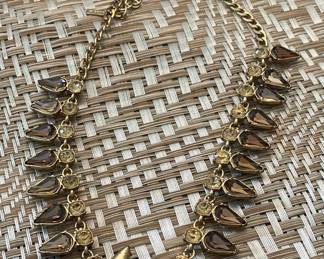 New necklace w/ amber stones