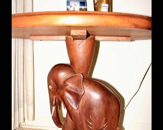 Original African Elephant Base side table