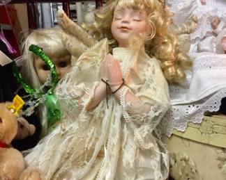 Vintage angel doll (as is )