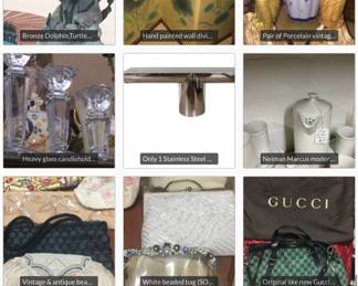 Assorted vintage items