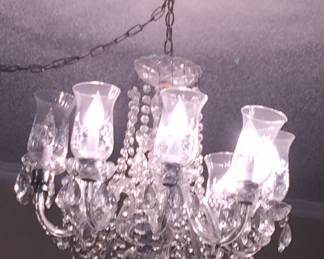 Vintage Crystal Chandelier
