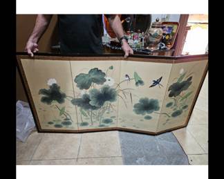 Handpainted 4 panel Wall Painting