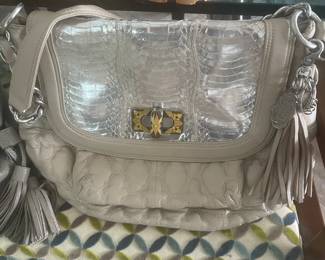 Leather & Snake designer bag