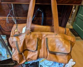 Frye Duffel bag and garment bag