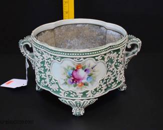 Japanese Moriage Porcelain Planter