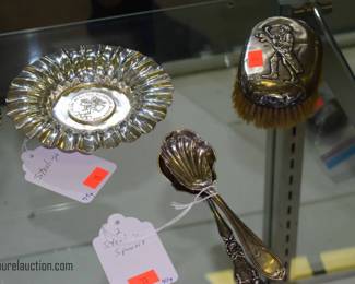 Large Selection of Sterling Silver Bowls, Plates, Shakers, Trays, etc.