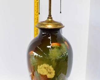 Art Pottery Lamp
By: Weller Louwelsa, Artist Signed: Hester Pillsberry 