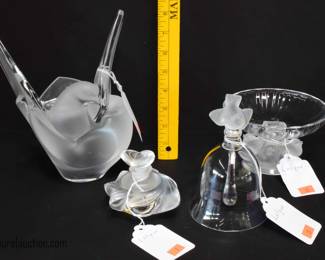 Selection of French Glass Figurines and Bowls
By: Lalique