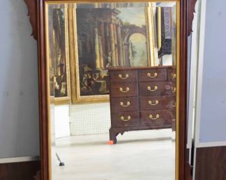 Cherry Mirror with Gilt Moulding
By: Statton
