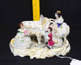 Antique Hand Painted Porcelain Figurines