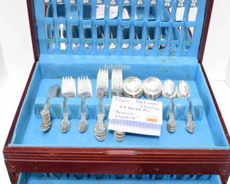 71 Pieces of "Princess Elizabeth" Sterling Silver Flatware
By: National Sterling