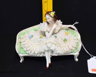 Antique Hand Painted Porcelain Figurine
Volkstedt Porcelain