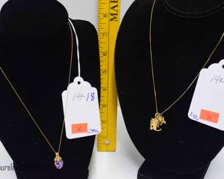 Selection of Quality Gold Jewelry