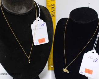 Selection of Quality Gold Jewelry