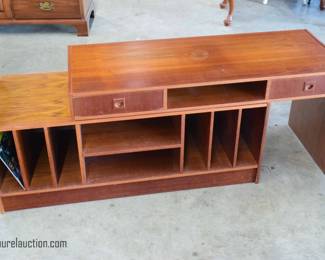 Mid-Century Modern Media Cabinet 