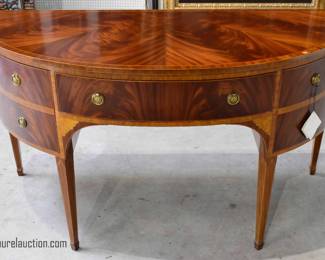 Inlaid Mahogany Federal Style Demilune Sideboard
By: Maitland Smith