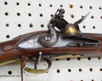 Early Flint Lock Tower Musket 