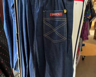 vintage Sasson jean skirt