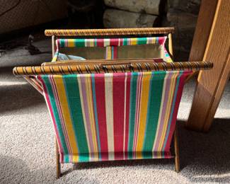 one of a few vintage knitting / sewing baskets