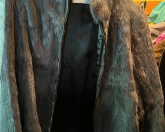 Saks Fifth Avenue vintage fur jaket