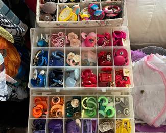 vintage costume jewelry in every color