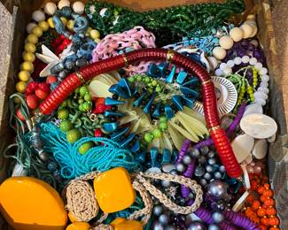 fun retro jewelry in every color