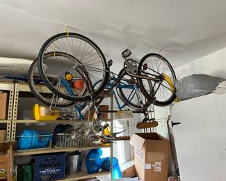 vintage blue Schwinn Starlet bike - vintage Sierra 3 speed