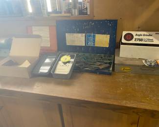 Grinder, Tap Drill Kit And More