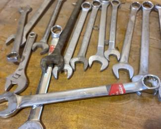 Assorted Sizes And Brands Jumbo Wrenches
