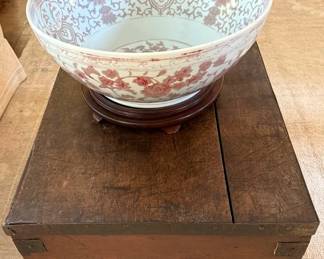 Antique truck - Monumental Oriental bowl