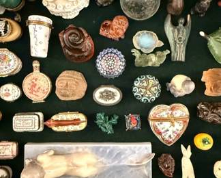 Royal Copenhagen, Limoges, Oriental, malachite, crystal, Sabino