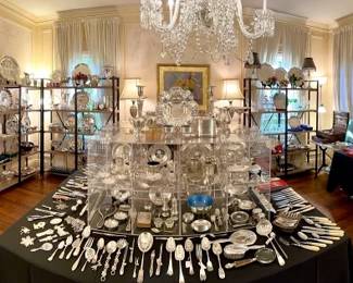 An entire room of sterling!