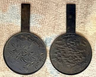 Pair of antique mirrors