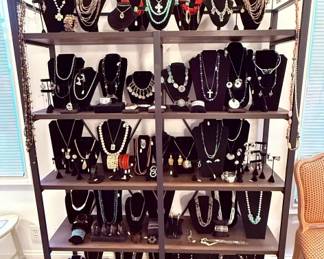 All real and all sterling or semi-precious