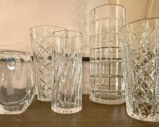 Tiffany, Waterford, Orrefors, Ceska