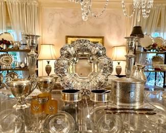 Sterling is the best gift you can give a close friend or a couple for a wedding gift.  They will remember who gave it and thank you for giving it.  Here’s a nod and wink to those who give vintage and don’t go by the wedding registry!  Forever gift!