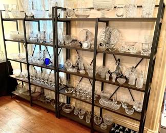 Superb crystal!!  Daum, Baccarat, Lalique, Waterford, Val St. Lambert, Tiffany & Co., Murano, Steuben, Orrefors, Ceska and many other rare pieces.