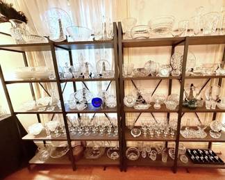 Magnificent collection of designer glassware and crystal.  If you can dream it…we’ve got it!