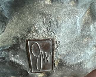 Signature on book ends