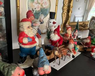 German Christmas Candy containers