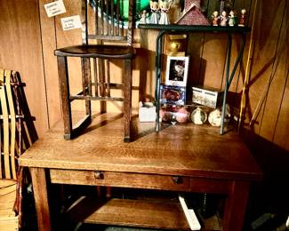 Mission table and chair