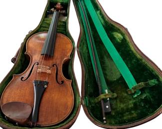 Charles M. Kramberger violin Akron, Ohio 1933 
In case with nice bow
