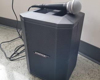 Bose PA System with microphone